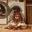 Machine Washable French Brown Area Rug-1883379437