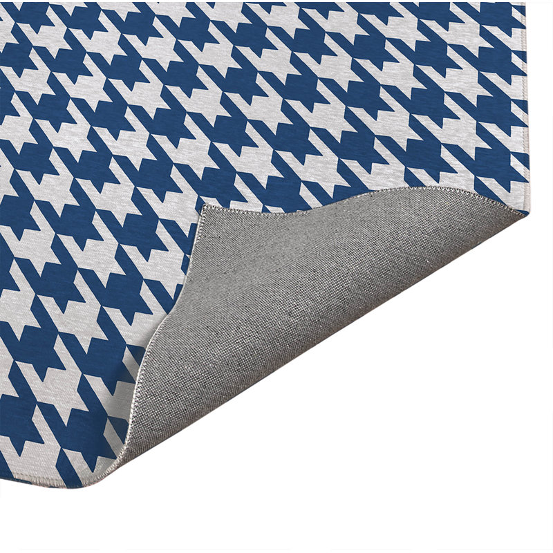 Tapis d'intérieur antidérapant Envoyer dans les chiens, Rectangle 5 pi x 7 pi