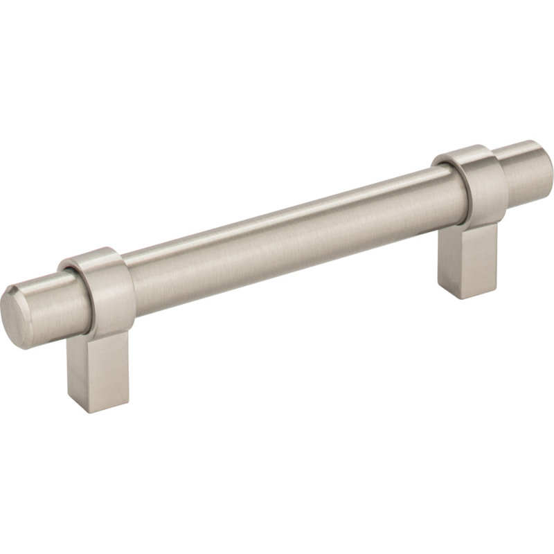 Key Grande Bar Pull, Satin Nickel, 3 3/4"