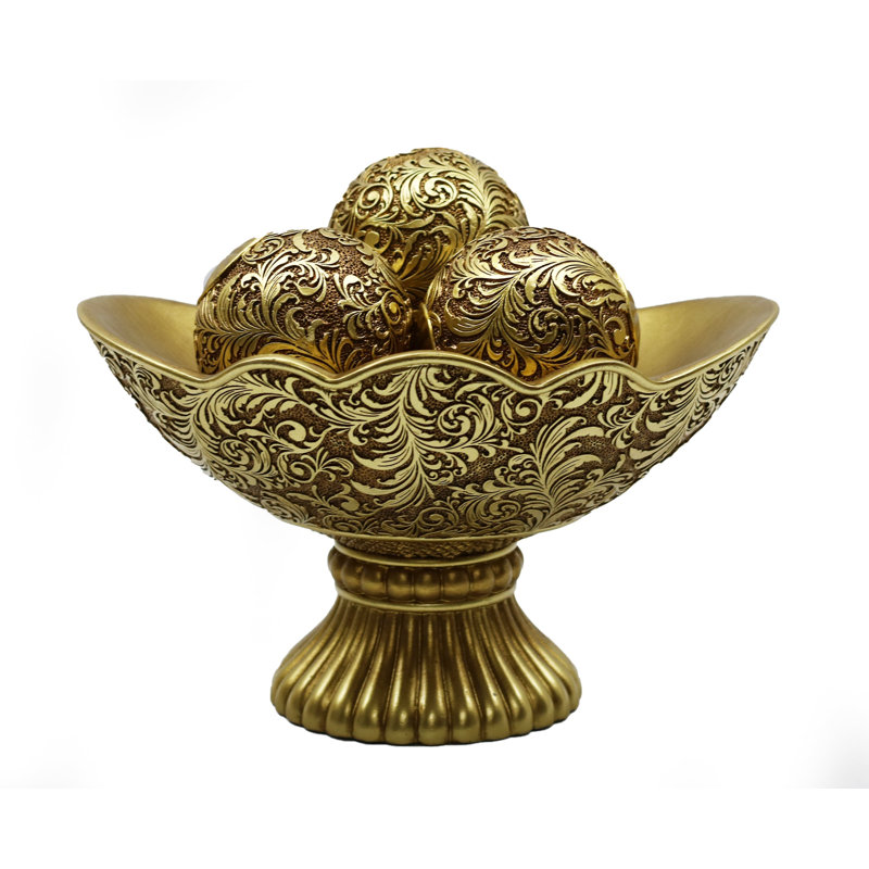 Bol décoratif avec orbes