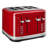 KitchenAid 4 Slice Toaster KMT4109ER, Empire Red-101772647