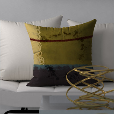Housse de coussin carrée impeccable et insert