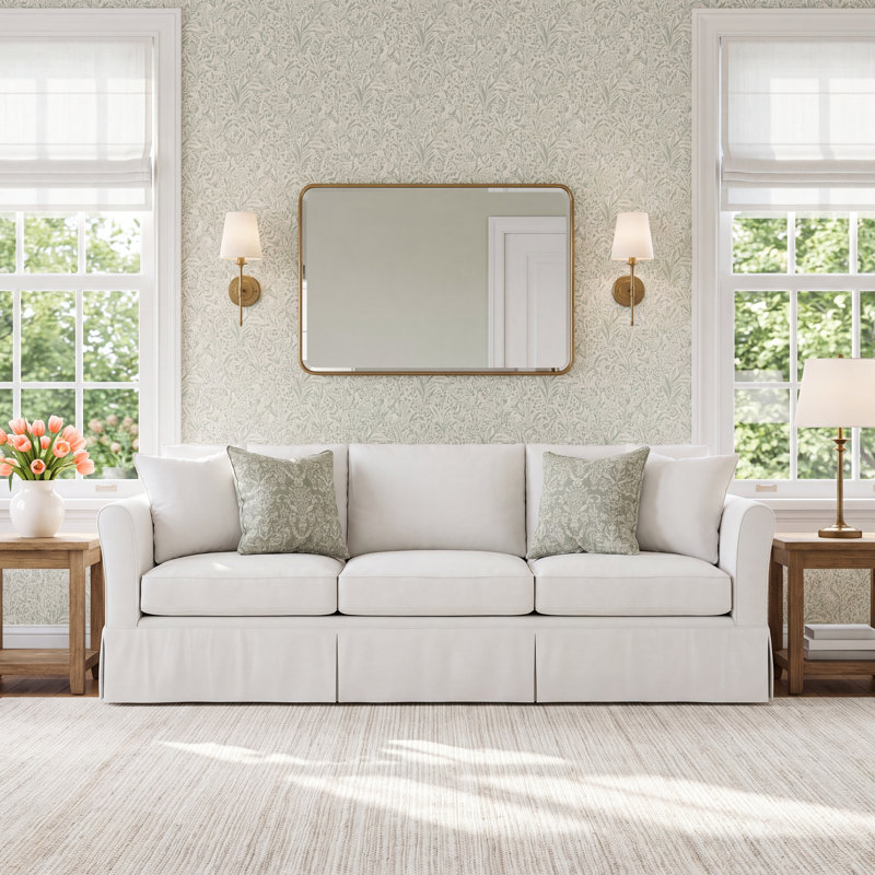 Shelby 82'' Upholstered Sofa, Cruise Adrift