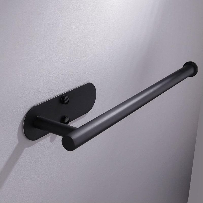 Distributeur de papier essuie-tout en acier inoxydable, Black, L 13,4 po x P 3,15 po