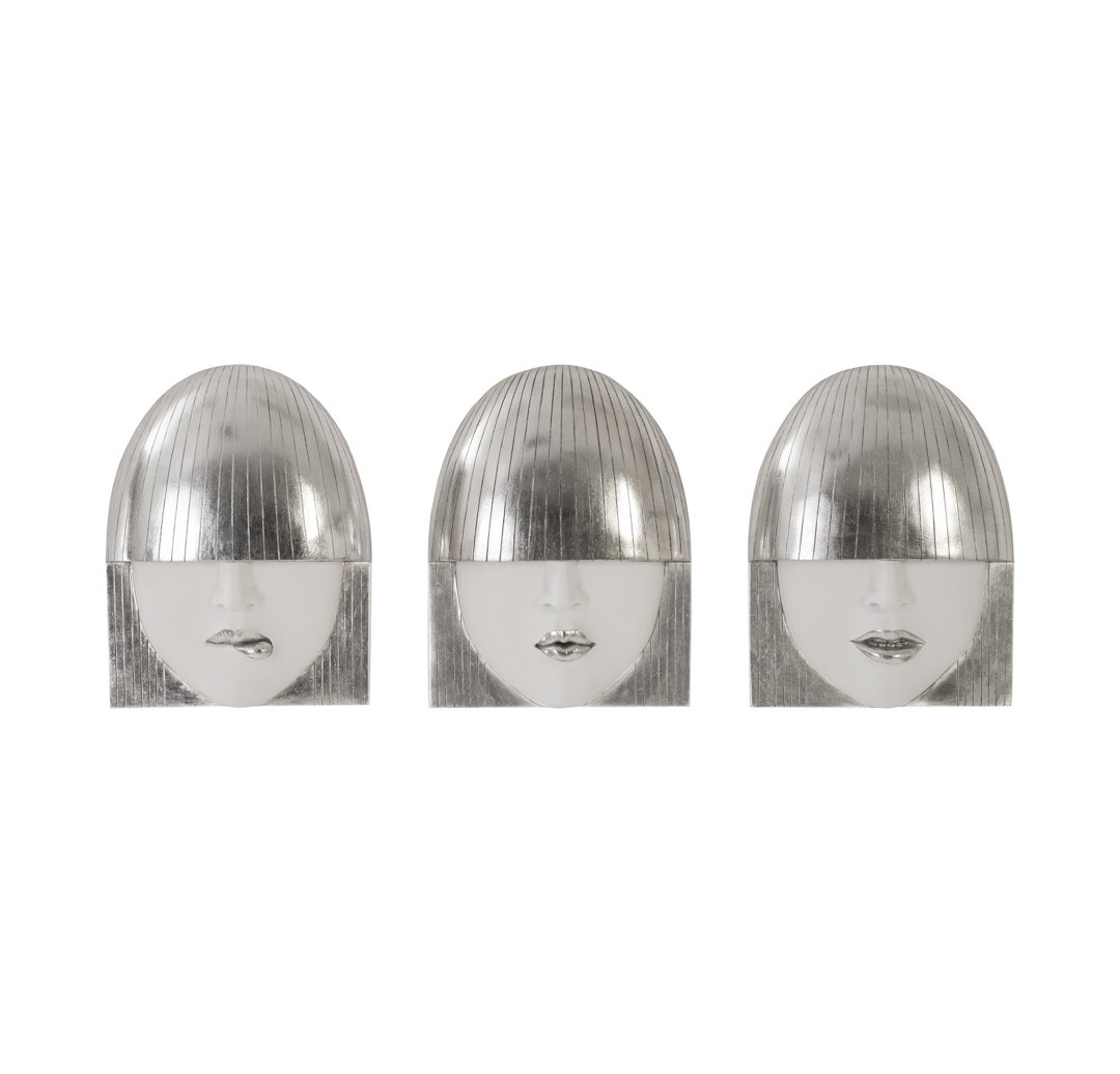 Fashion Faces Wall Décor (Set of 3) Phillips Collection 
