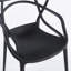 Chaises de salle à manger en plastique - ensemble de 4
