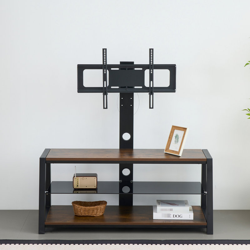 Meuble télé pivotant Universal, Bois d'acacia