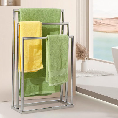 3-Tier Stainless Steel Towel Stand