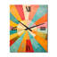 Horloge colorée en métal Mid Century Century-1247742870