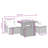Vidaxl Garden Sofa Set