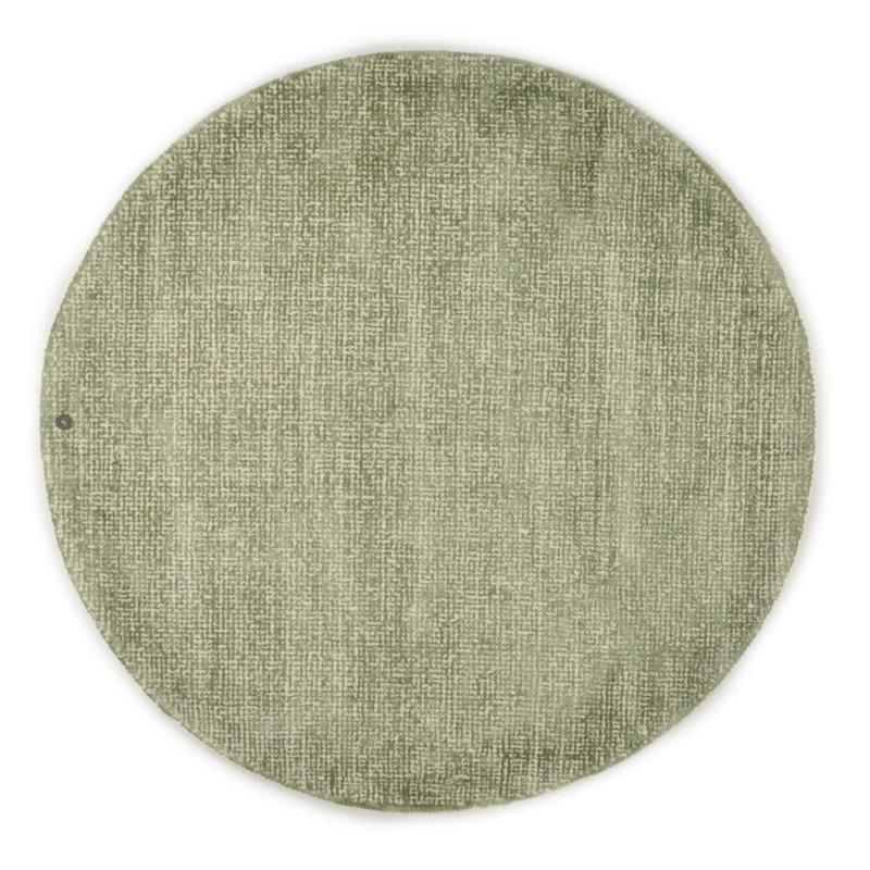 Round Hand Woven 140cm X 140cm Area Rug