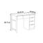Table de maquillage moderne avec rangement minimaliste