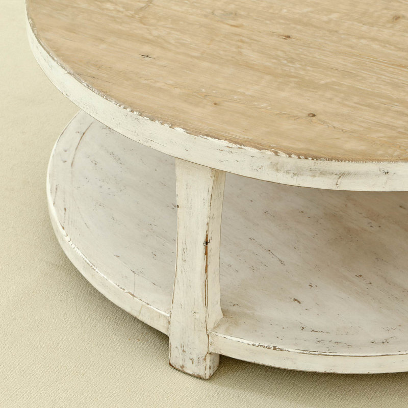 Amalfi Solid Wood Coffee Table, White