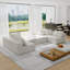 Canapé modulaire rembourré en chenille Modern-1876166137