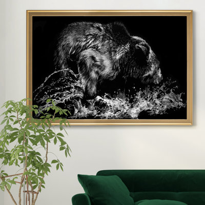 " There's A Fish Here " Painting Print