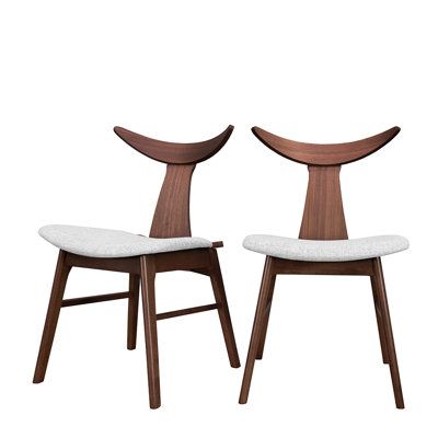 Volente 46cm H Fabric Upholstered Slat Back Side Chair