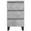 Airo 40cm W Iron Bedside Table-1166563585