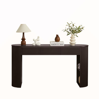 Retro Console Table With Storage
