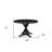 Gelder Round with Solid Wood Base Dining Table