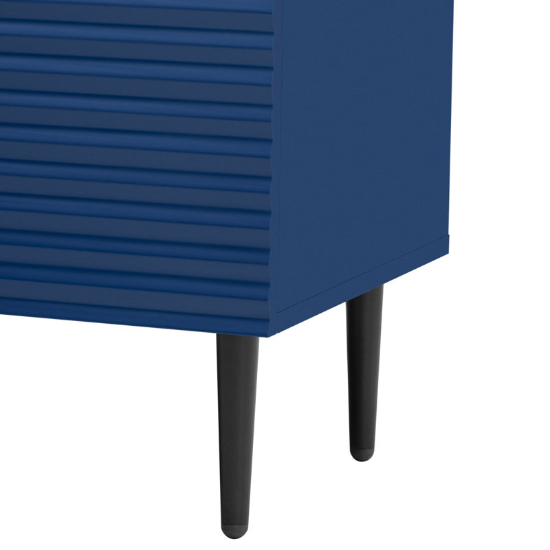 Armoire d'appoint Mirod Modern, Marine