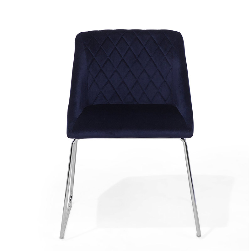 Kirkhill Upholstered Dining Chair, Navy Blue