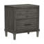 Table de chevet style transitionnel 1pc