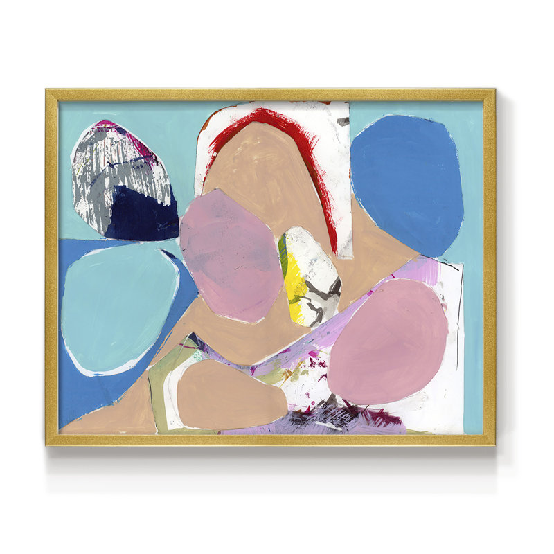 Colour Trend I -Framed Print - Restickable, 8'' H x 10'' W