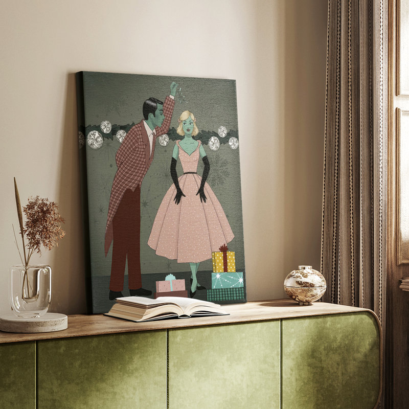 Futur Noël I - galerie Cavas sur mesure, H 18 po x l 12 po