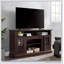 Meuble télé pour téléviseur de 60 po ou moins, console multimédia avec espace de rangement ouvert et fermé-1466791479
