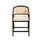 Royce 38" Tall Counter Stool, Black