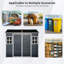 Remise extérieure imperméable avec plancher, deux fenêtres et porte verrouillable-118609819-108295229