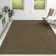 Griffin Rustic Farmhouse Woven Jute Solid Brown Rug