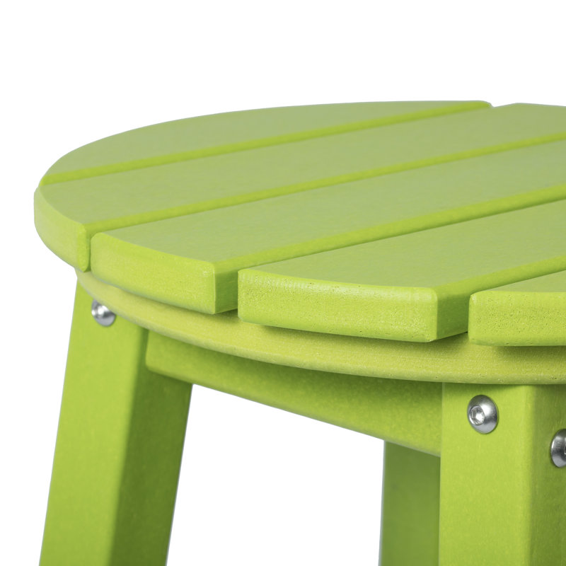 29" Round Bar Stool (Set Of 2), Lemon