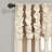 Cotton Blend Semi Sheer Curtain Single Panel-391417526