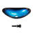 Mocoloo 21"L x 13"W Glass Bathroom Sink Tempered Glass Artistic Bathroom Sink with Pop-up Drain-124049131-124049132