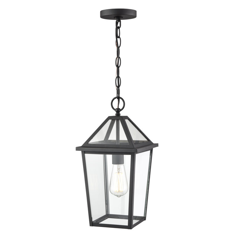 Zeyuan 8.25" Wide Outdoor Hanging Lantern