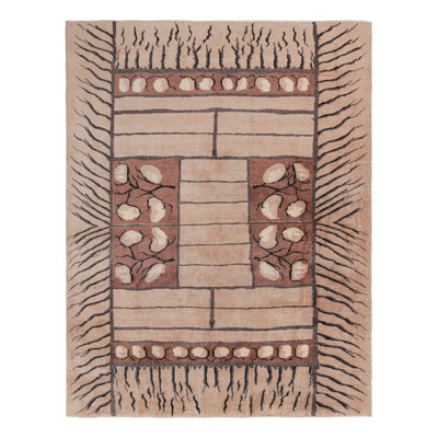 One-of-a-Kind 7’x9’3” Hand Knotted Area Rug