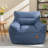 Boneless Bean Bag Chair With Filler, Big Bean Bag Sofa Chair With Tufted Soft Armrests & Side Pocket, Premium Large Lazy Sofa Comfy Chair For Adults & Teens, Livingroom, Bedroom, Dorm, Apartment-935598767