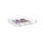 Pistils Metal Bouquet Acrylic Square Decorative Tray-121429441