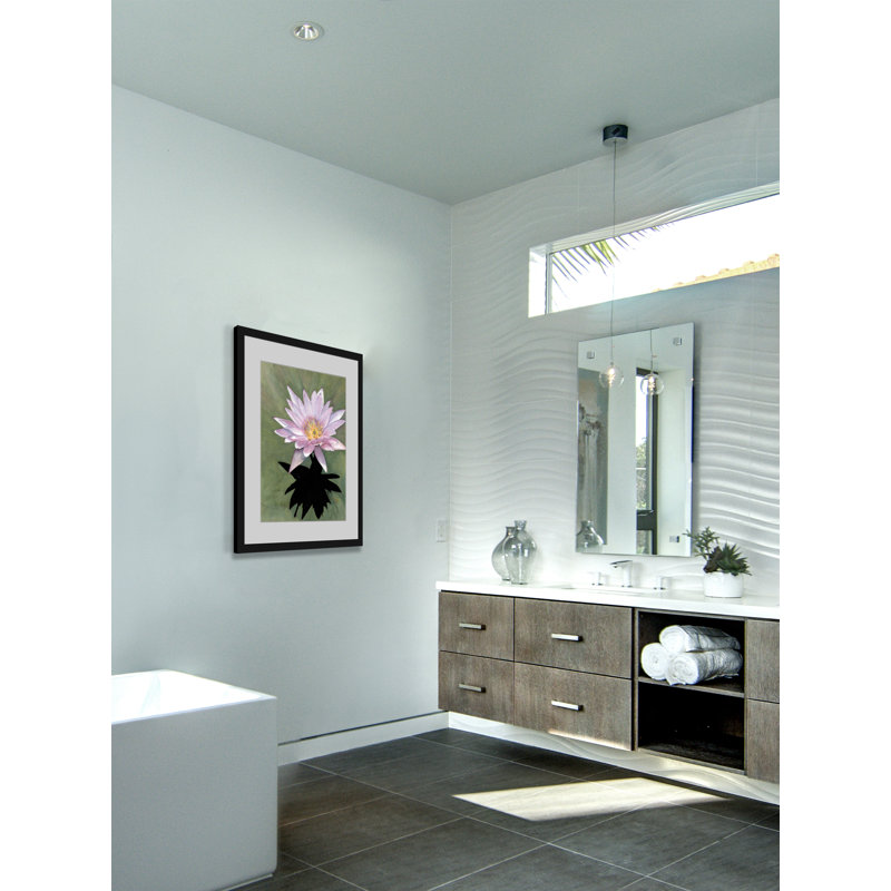Bloom Shadow - Wrapped Canvas Painting, 61cm H x 41cm W