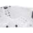 Luxury Spas 240V 5 Person 54 Jet Standard Hot Tub Tub with 2 Lounger Seats and Waterfall