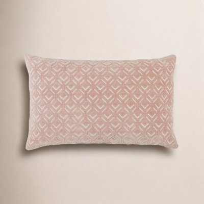 Ryans Embroidered Cotton Accent Pillow
