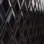Basque Black Jade Brass Inlay 6X12 Beveled Polished Marble Tile-466413452