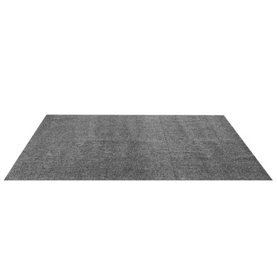 Waterproof Garage Floor Mat For Under Car, Non-Slip 6.6'X8.5' Compact Size Heavy Duty Containment Mat, Protects Garage Floor From Water, Mud And Oil, For Garages,Greenhouses,Entrance