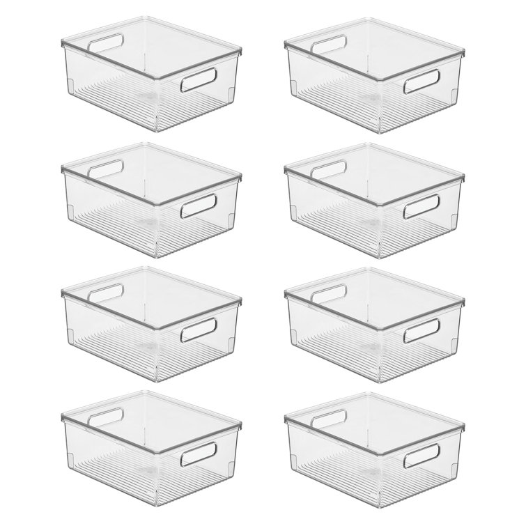 https://assets.wfcdn.com/im/37001719/resize-h755-w755%5Ecompr-r85/2656/265671450/mDesign+Large+Plastic+Stackable+Kitchen+Storage+Box%2C+Handles%2C+Lid%2C+8+Pack%2C+Clear.jpg