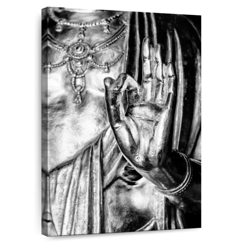 Main de Bouddha japonais, H 36 po x l 24 po