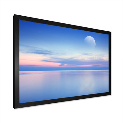 " Beautiful Moon Over Blue Sea IV "