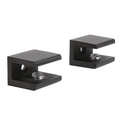 Kingston Brass Levitas Glass Shelf Clamp