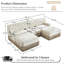 Canapé Chesterfield en U-1611275056-1611275057
