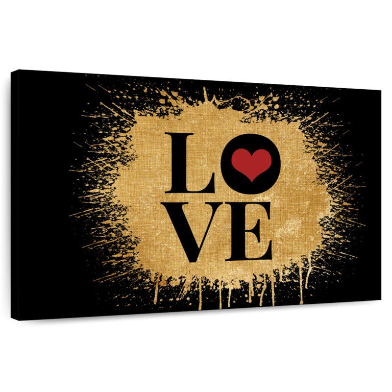 Tergel Love, typographie II, H 8 po x l 12 po